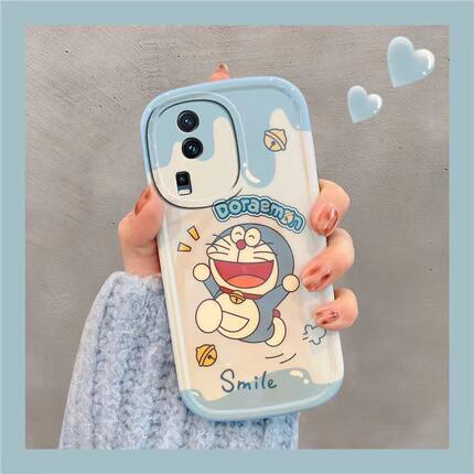 叮当猫适用小米13手机壳12卡通11可爱10s8se个性Redmi红米note7女保护防摔K30至尊i青春c版k40男k60全包a软潮