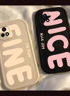 英文适用OPPO新款Reno8Pro手机壳A96创意A9全包r9保护findX5p个性neo5女v11防摔v15简约realmGT2男R17软a52潮