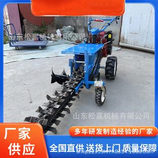 工程电缆开设沟备 自来UXL水管埋链置挖沟机线 手扶条开沟机
