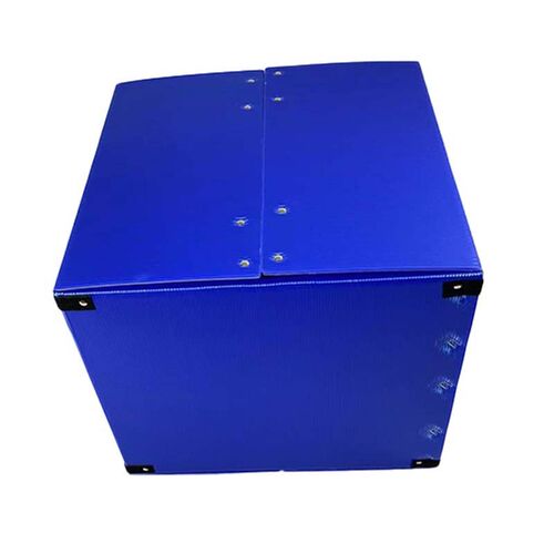 中空板周转箱瓦楞收纳箱对口箱塑料搬家Q箱板可折叠可拆箱