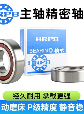 哈尔滨角接触球轴承型号大全7407AC 7410AC P5 精W密 高速 主轴