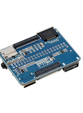 微雪 树莓派CM4同尺寸扩展板 B型 RJ45千兆网口/UPSB/CSI 5V供电