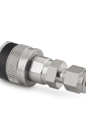 Swagelok世伟k洛克(SS-QC6-B-600K1)仪表快速接头管体3/8 in黑色