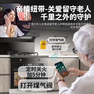 厨房提醒器e自动关火器防干烧锅计时器定时器智能语音忘关火报警