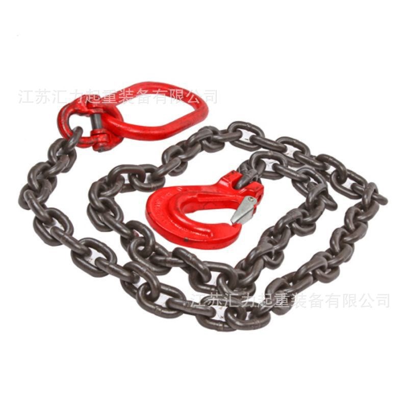 T8级起重链条16mm6t高强合金钢链条18mm20mm起重吊X链 圆环链条