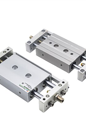 双轴双出滑台气缸STMB10/16/20-30X40X50X60X70X75X100X12.5X150