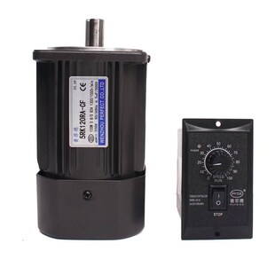 单相可配涡 220V 60W90W40W250nW400W光轴交流调速 定速减速电机