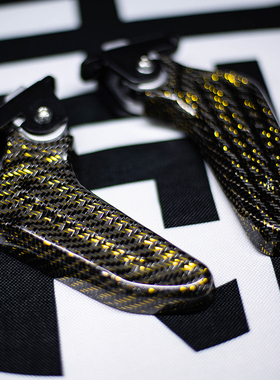 小牛电动车改装NQI系列xNGT碳纤维脚踏金丝外壳定制防水