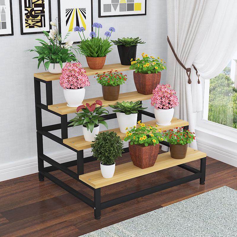 定制阳台b梯形置物架多层多肉铁艺花店花架花盆阶梯式落地展示架,鲜花速递/花卉仿真/绿植园艺,花架,淘宝优惠券,粉丝福利购,淘宝优惠卷