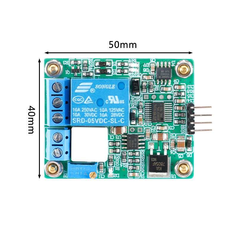 WCS2702电流检测传q感器 高精度交直流电流检测 2A限流保护继电器