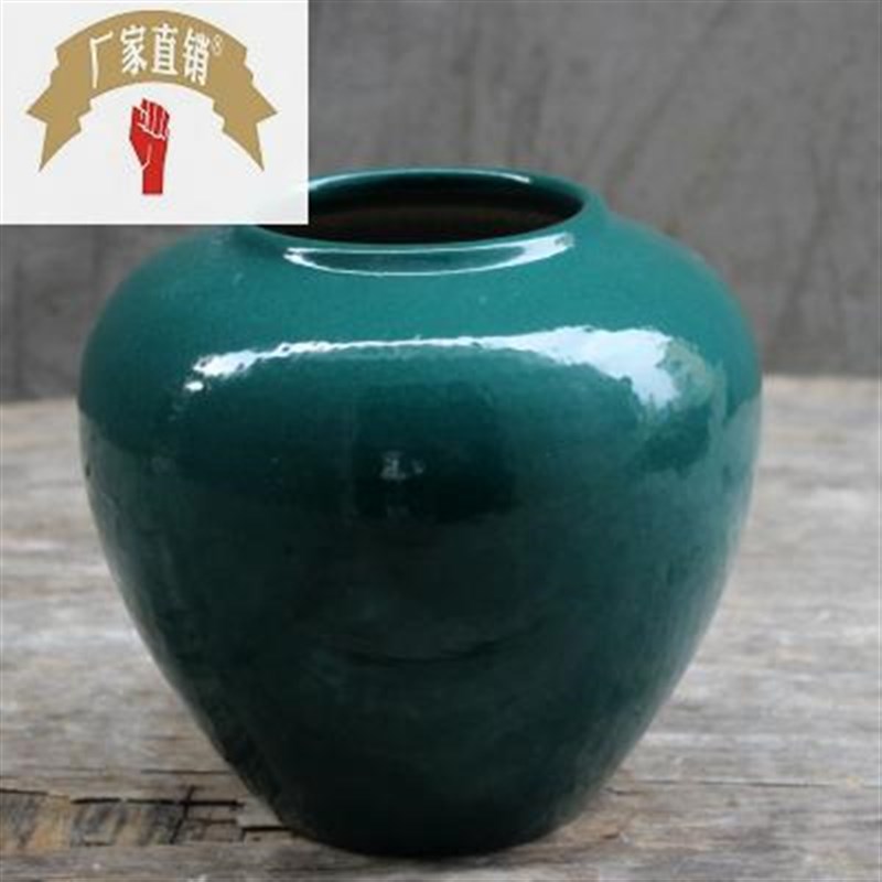 新中式台面陶瓷花瓶景德镇t花盆干支陶罐水培植物插花器摆件工艺