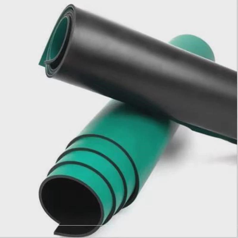 防静电垫台绿色哑光无尘室胶皮手机维修货架桌垫防U滑防静电胶板