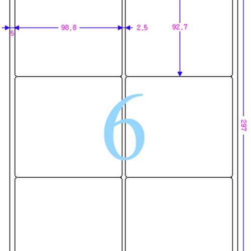 A4/标签纸/不干胶/爱雷博/白色光亮/无痕RVL223LG/不留残胶可移动