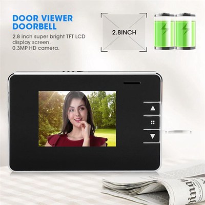 2.8 inch Doorbell Electronic PeephoGle Door Camera LCD Digit
