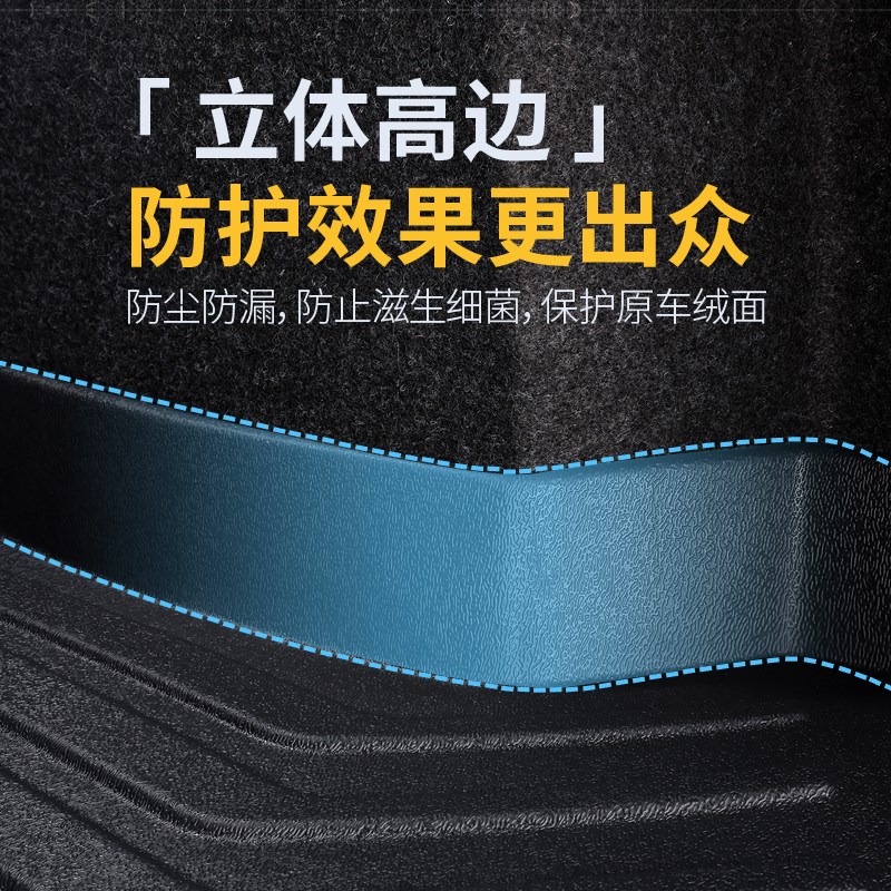 tpe适用于吉g利星越l后备箱垫icon缤越博越L远景豪越嘉际尾箱垫子