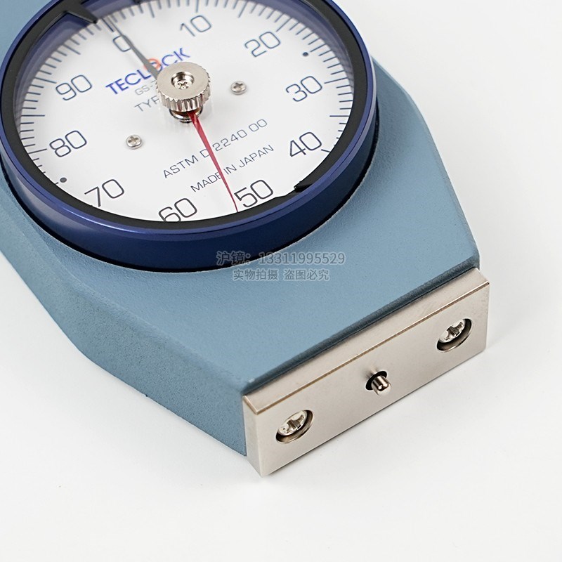 teclock得乐橡胶硬度计/OO硬度计GS-7Q54G 适用软质橡胶