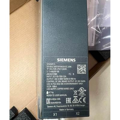 询价6SL3120-2TE21-0ADO，全新现货，质保一年，无议价