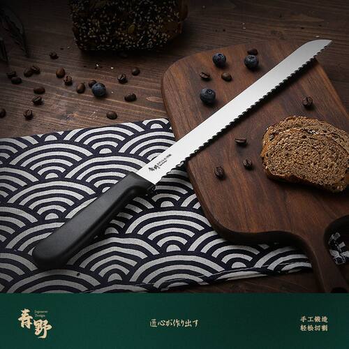 烘焙不锈钢锯齿吐司刀不掉渣蛋糕分片面包切片锯刀专用刀具
