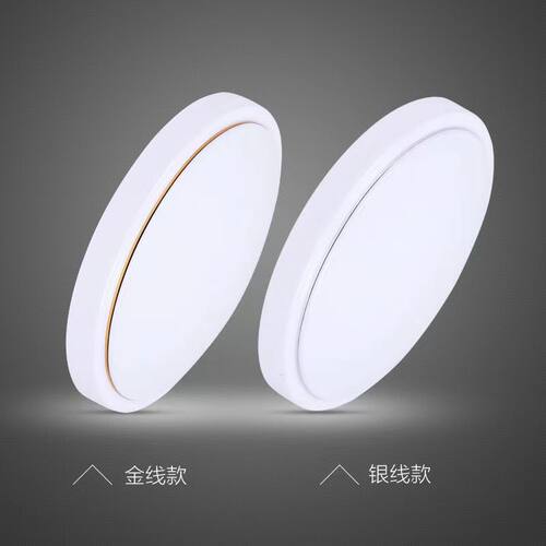 LED吸顶灯客厅灯圆形卧室灯简约现代餐厅灯阳台走廊书房节能灯具