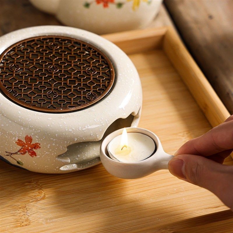 T4kzi德国中式陶瓷暖茶蜡烛煮茶炉花茶壶底P座加热炉温茶烤橘子炉,餐饮具,茶道/零配,淘宝优惠券,粉丝福利购,淘宝优惠卷