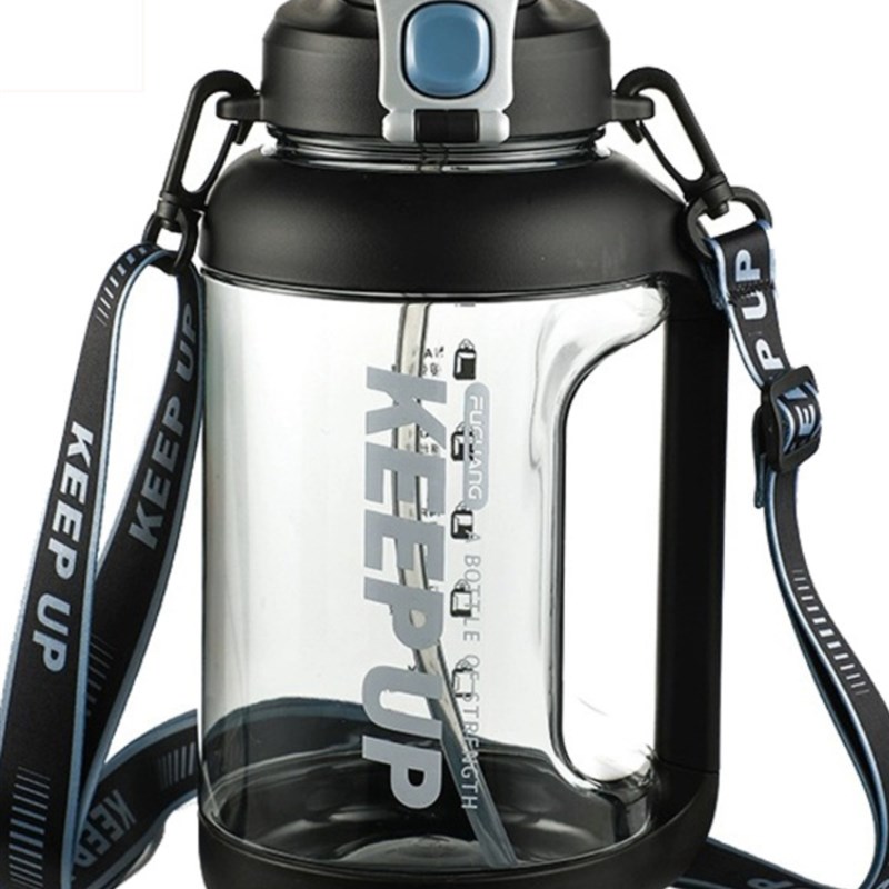 富光海坛水杯,高颜塑夏季y吨桶,运动吸管杯,便携式水壶杯