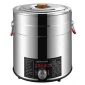 智能恒温热油器商用电热烧油锅z油泼面酸菜鱼油炸淋油自动控温神