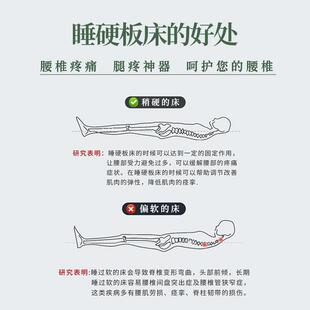 实木床板硬床垫单人宿舍硬垫家用护腰板护脊椎沙发板垫片木板整块