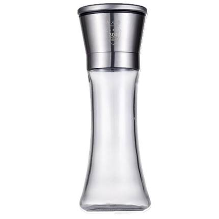 厨房碳胡椒研磨器用钢钢芯椒不锈家手动研磨瓶花粉现磨黑胡椒