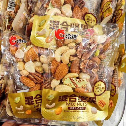 洽洽混合坚果每日果仁腰果仁巴旦木仁含5种坚果散称独立小包装