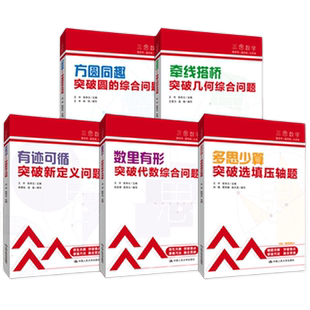 中考数学 人大附中及分校教师编写“三思数学”真题解析套装 初二初三数学重点题提分冲刺 拒绝低价盗版