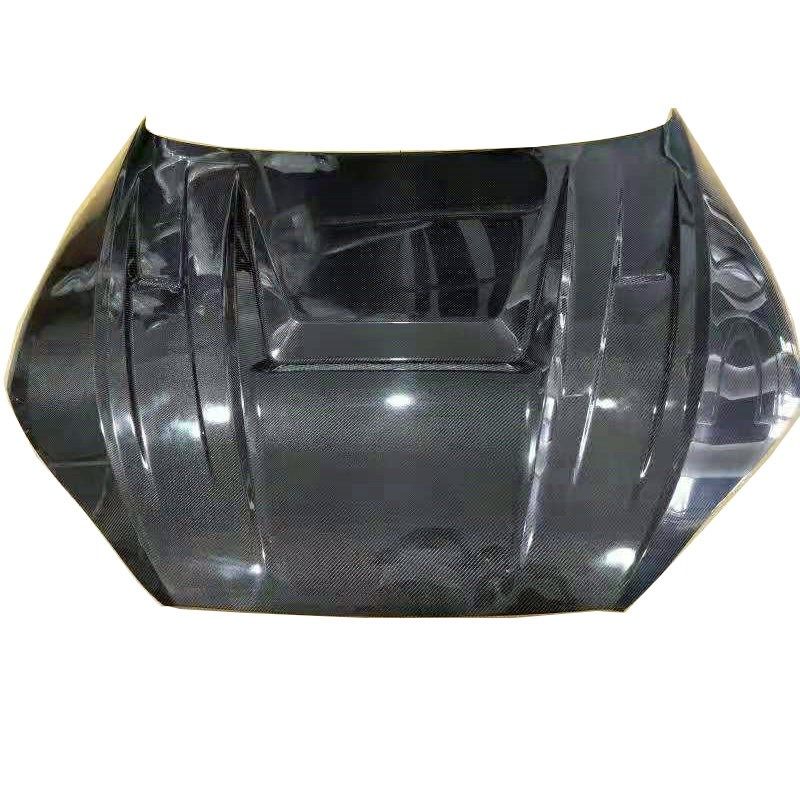 适用于新款奥e迪A5 S5 B9 RS5开孔碳纤维专用机盖 机头盖引擎盖
