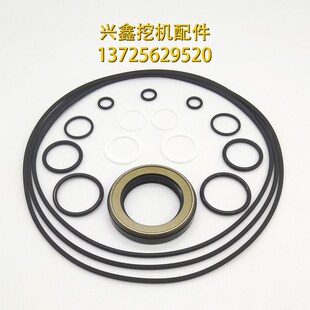 神钢SK300 330 350-8超8 380 4D00 450 460 480行走马达油封修理