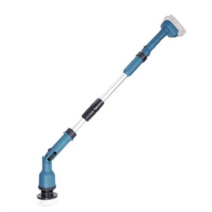 八合一无线电动清洁刷长柄可伸A缩浴室马桶地板电动刷电动拖把