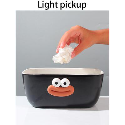 外贸无盖家用卧室小号茶几垃圾桶