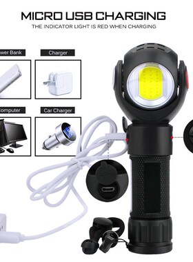 Ultra Powerful UmSB Torch Rechargeable Strong Magnetic Flexi