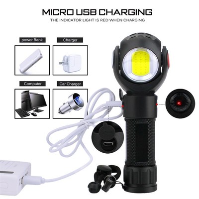 Ultra Powerful UmSB Torch Rechargeable Strong Magnetic Flexi