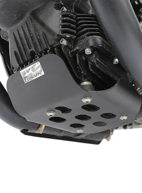 适用摩托古兹V7Vk9护杠guzzi保险杠大灯护网发动机护板保护改装件