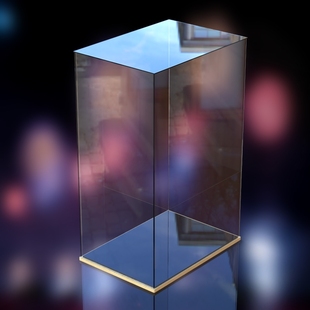 乐高71040展示盒防尘罩积木防尘盒LEGO迪士尼U城堡收纳柜展示柜