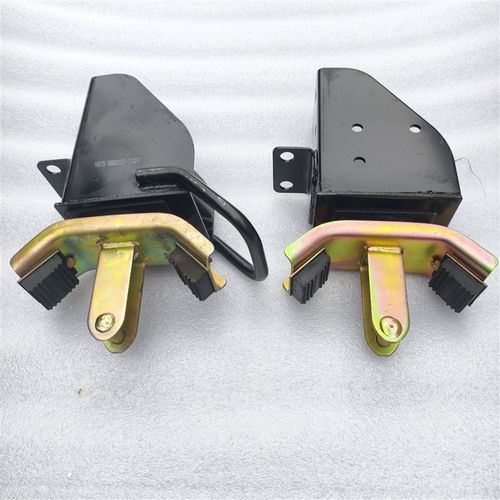 东风天锦140 160马力驾驶室后悬下支架带胶墩胶套减震T垫5002125