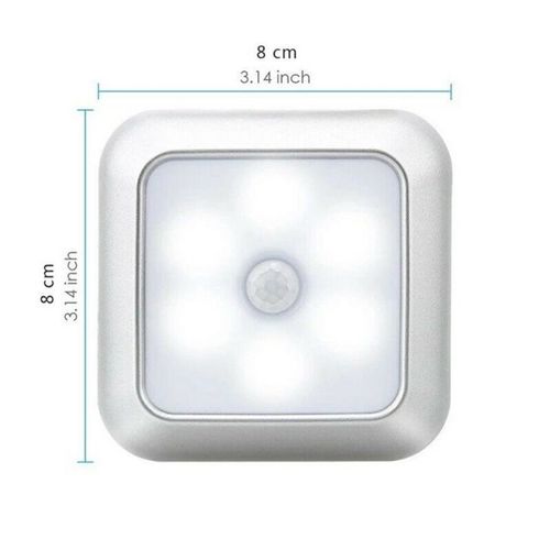 3pcs Modtion Sensor Wardrobe Cabinet Closet Lamp LED Night L
