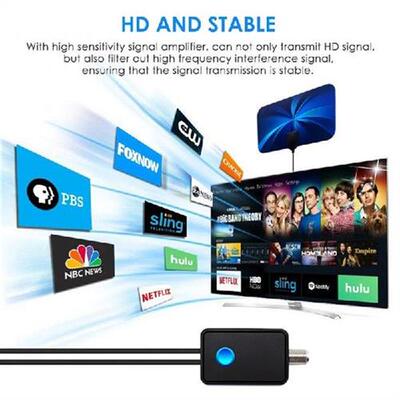 2022 New 4K 25dB Digital DVB-T2 TV Antenna With Amplifier新