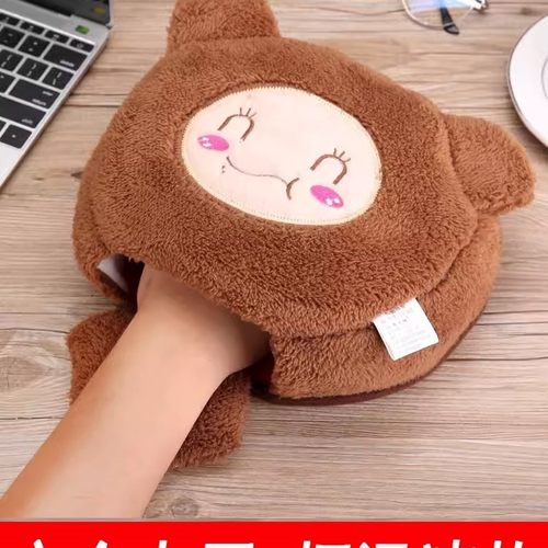 冬天加热usb暖手鼠标垫带护腕