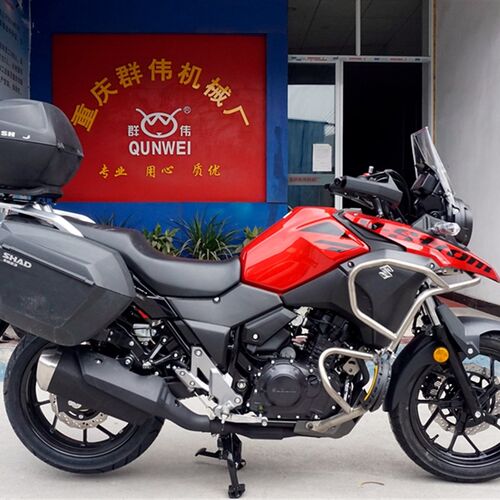 适用铃木DL250-A摩托车夏德边箱支架三箱后备箱快拆Y摩旅改装配件