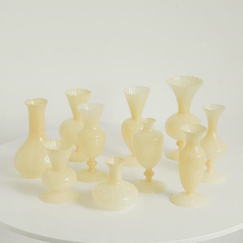 新款ins插花花瓶洛可可小花瓶玻璃时尚养花瓶迷你水培.桌面摆件批,鲜花速递/花卉仿真/绿植园艺,花艺包装纸,淘宝优惠券,粉丝福利购,淘宝优惠卷