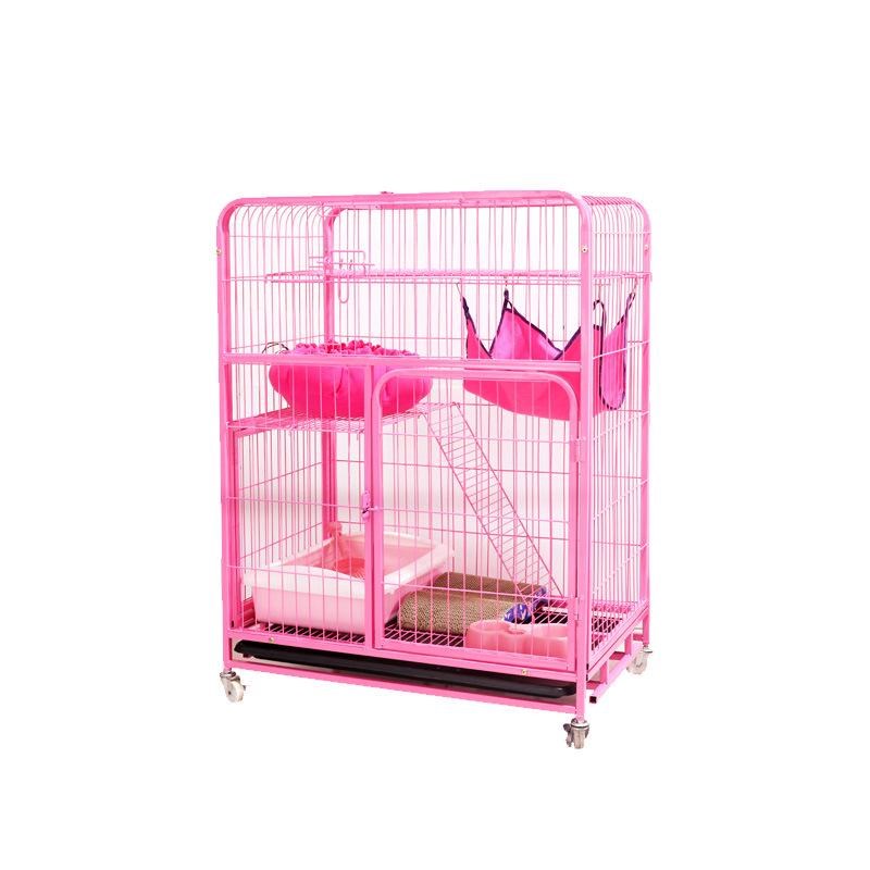 猫笼三层猫e屋猫别墅方管笼子宠物笼超大自由空间带厕所猫舍猫屋