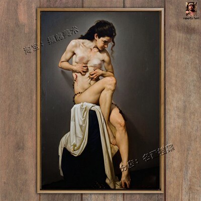 天上的爱a roberto ferri 油画裸画艺术女 世界名画《Amor sacro