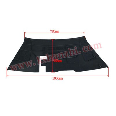 小松叉车配件 小松FD30-17代 脚底垫地板垫地板胶垫 3EB-50Z-5181