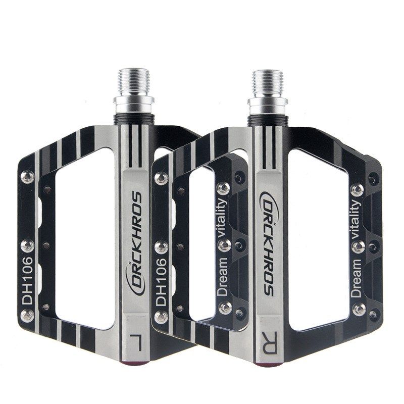 山地自行车脚踏铝合金3培林脚踏 自H行车脚踏板脚蹬自行车配件