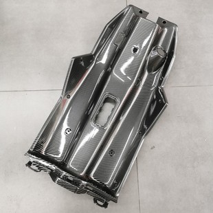 极速小牛电动F2 F2S水转印碳纤维护H腿板脚踏板前挡泥板后挡泥板