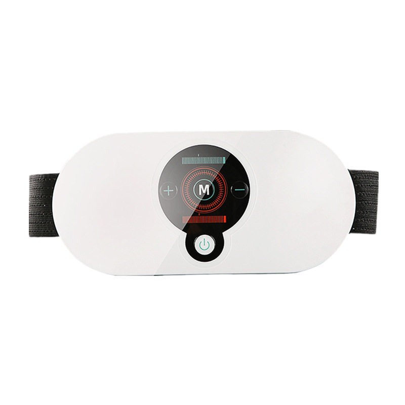 腹部按仪加热震动脉冲腰v带热敷肚子护腰保暖腰腹按器甩脂机